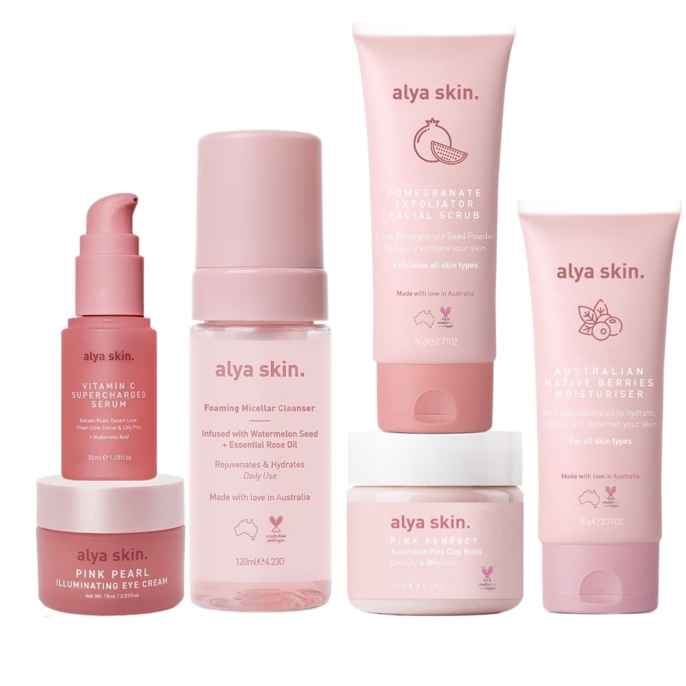 ALYA SKIN Glow Getter Skincare Bundle (RRP $234.86)