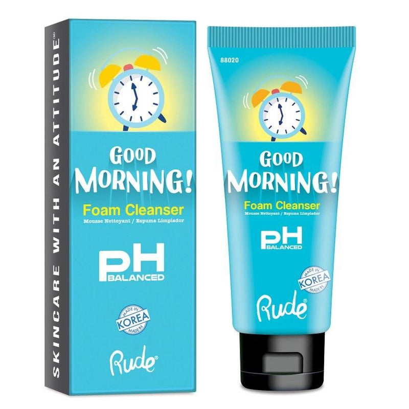 RUDE Good Morning Foam Cleanser - pH Balanced