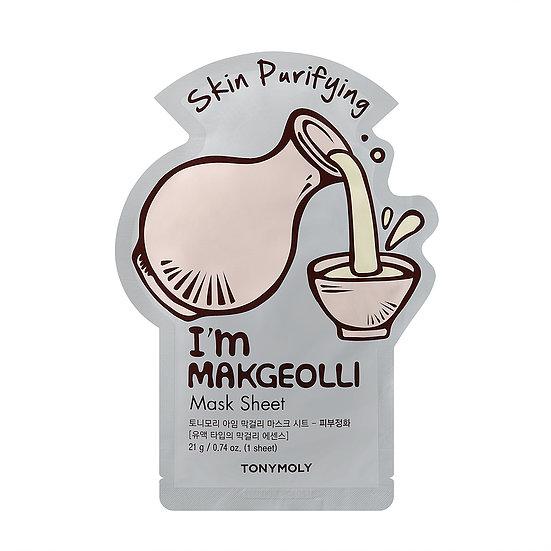 TONYMOLY I'm Real Makgeolli Mask Sheet - Skin Purifying