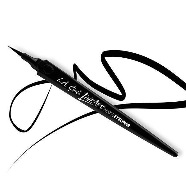 LA GIRL Line Art Matte Eyeliner - Intense Black