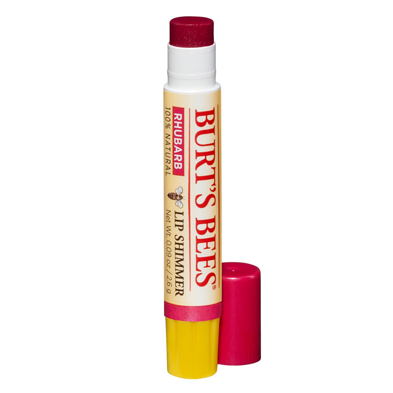 BURT'S BEES Lip Shimmer - Rhubarb