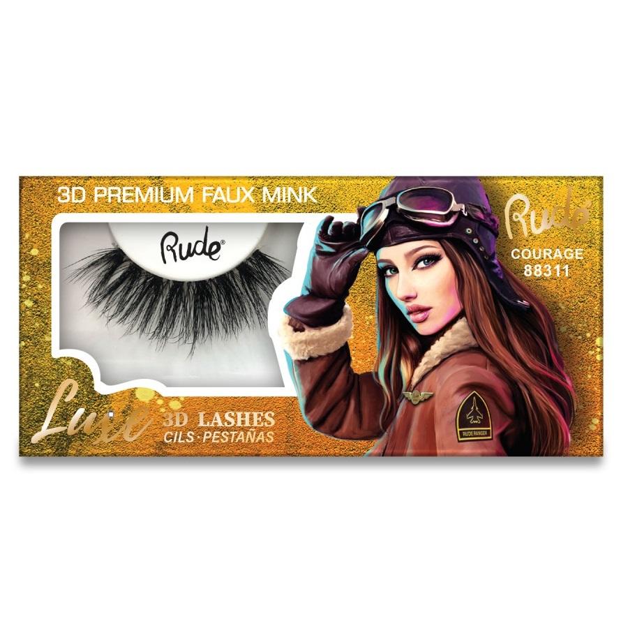 RUDE Luxe 3D Lashes - Courage