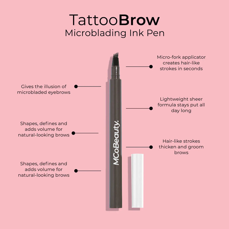 MCOBEAUTY Tattoo Brow Microblading Ink Pen - Medium Brown