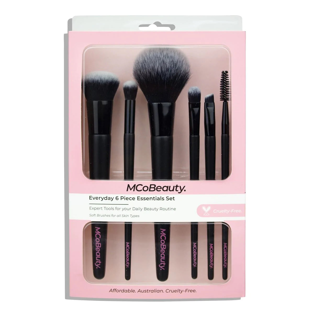 MCOBEAUTY 6-Piece Essentials Brush Set