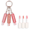 MCOBEAUTY 3-in-1 Lip Gloss Keyring Trio - Lacquer