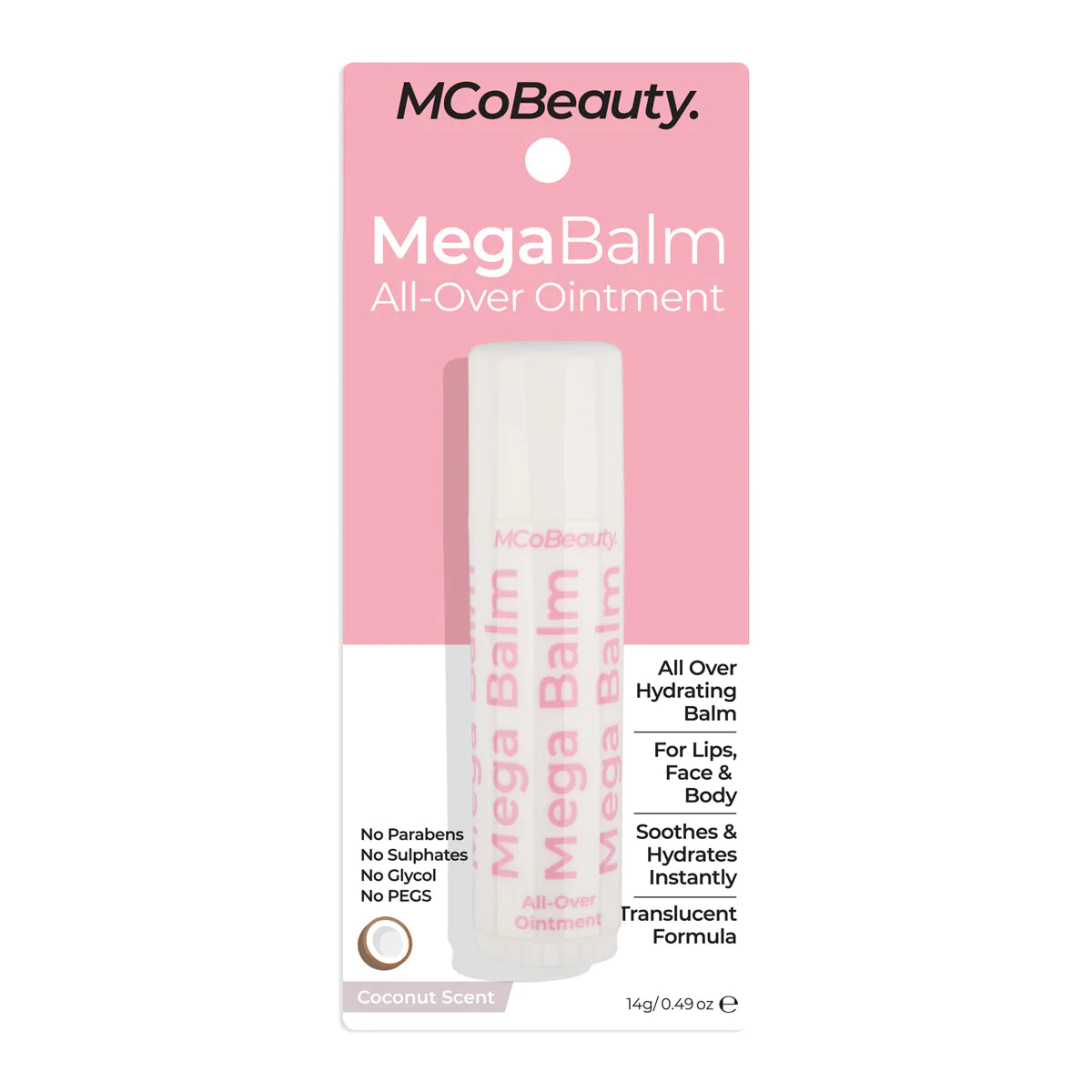 MCOBEAUTY Mega Balm All Over Ointment - Coconut