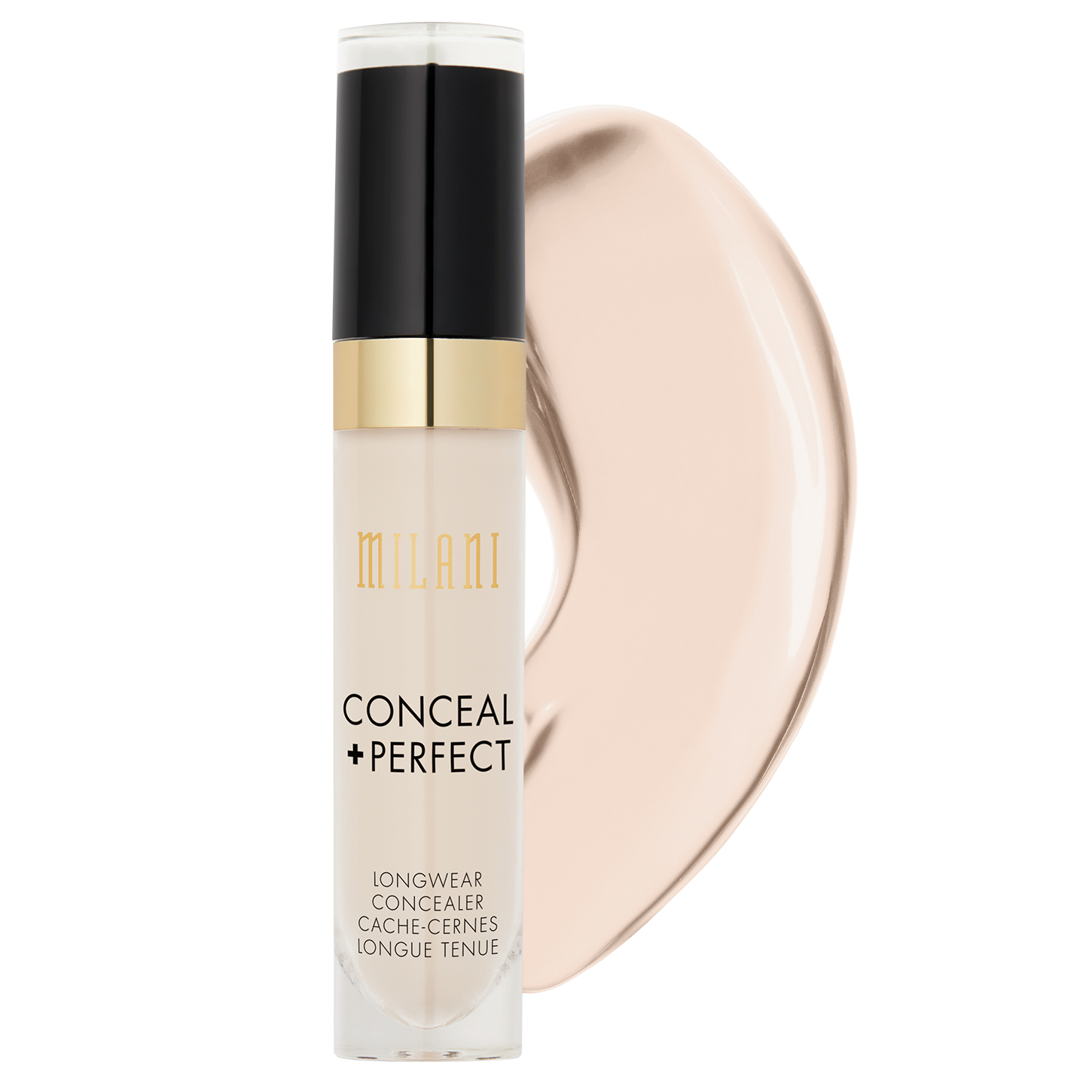 MILANI Conceal + Perfect Long-Wear Concealer - Pure Ivory #100