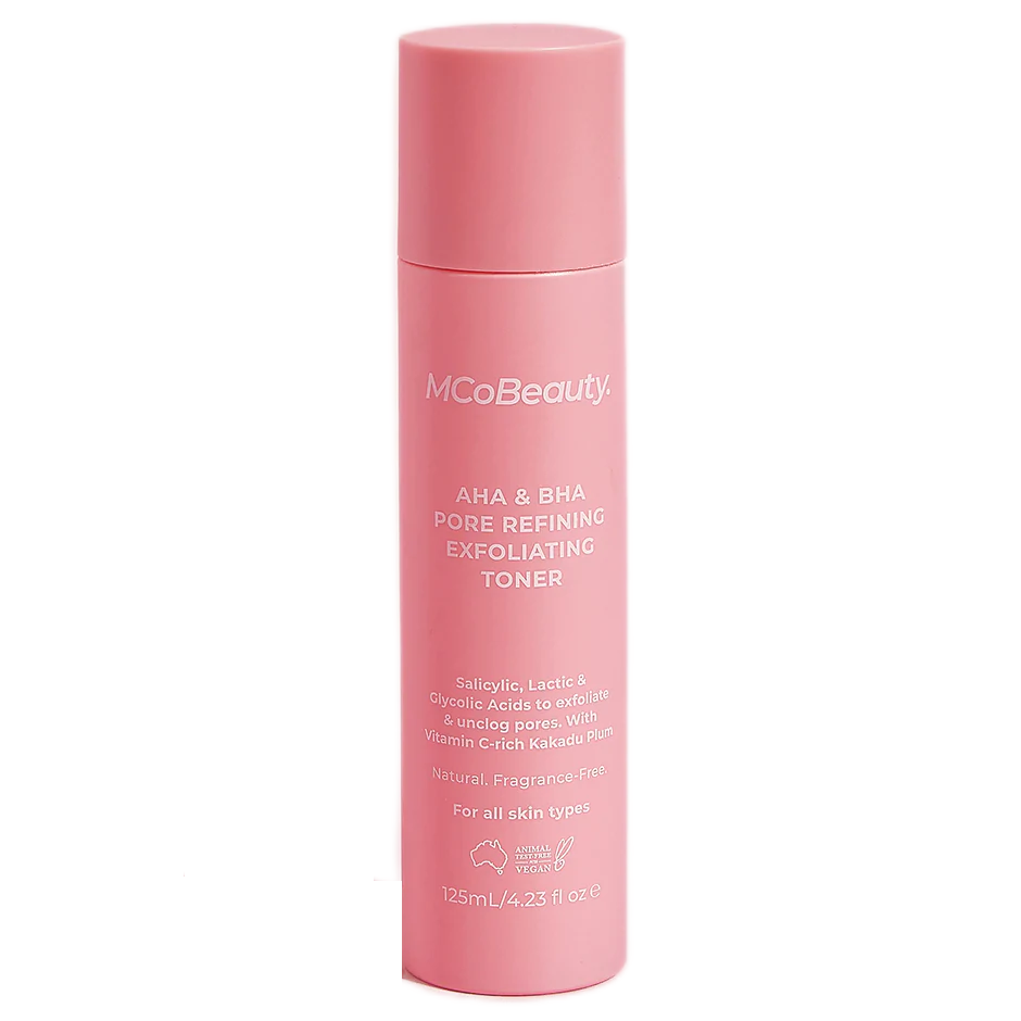 MCOBEAUTY AHA & BHA Pore Refining Exfoliating Toner (125 mL) – LA FEMME ...