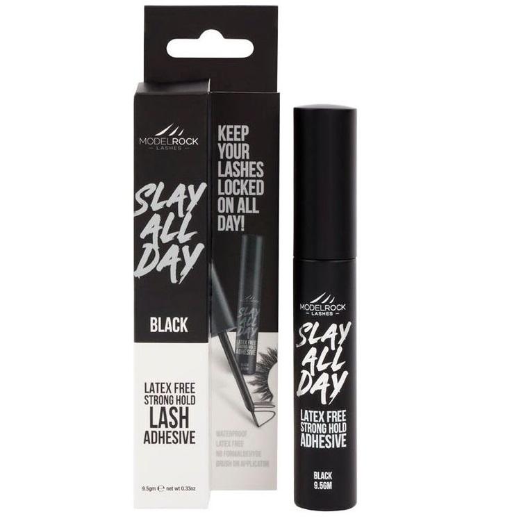 MODELROCK Latex-Free Slay All Day Super Strong Lash Adhesive with Applicator - Black