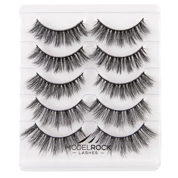 MODELROCK No Mink 3D Faux Mink Lashes Multipack - The Doll House
