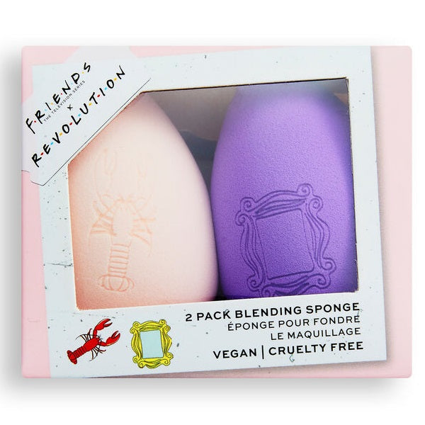 MAKEUP REVOLUTION X Friends 2-Pack Blending Sponge