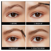 MAYBELLINE Brow Fast Sculpt Brow Gel Mascara - Black Brown