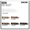 MAYBELLINE Brow Fast Sculpt Brow Gel Mascara - Deep Brown