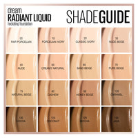 MAYBELLINE Dream Radiant Liquid Foundation - Nude Beige #35
