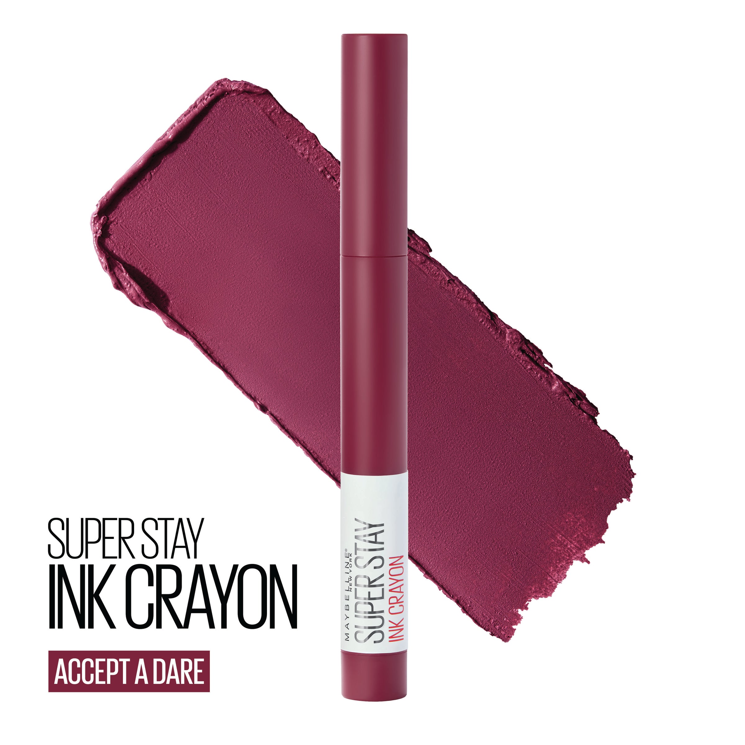 MAYBELLINE Superstay Matte Ink Crayon Lipstick - Accept A Dare
