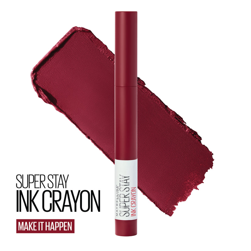 MAYBELLINE Superstay Matte Ink Crayon Lipstick - Make It Happen
