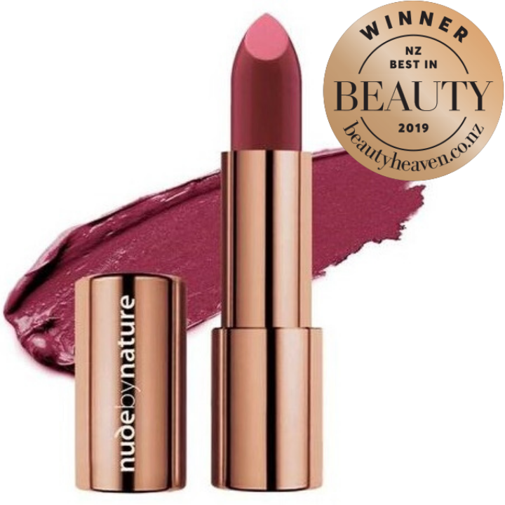 NUDE BY NATURE Moisture Shine Lipstick - Deep Plum #07