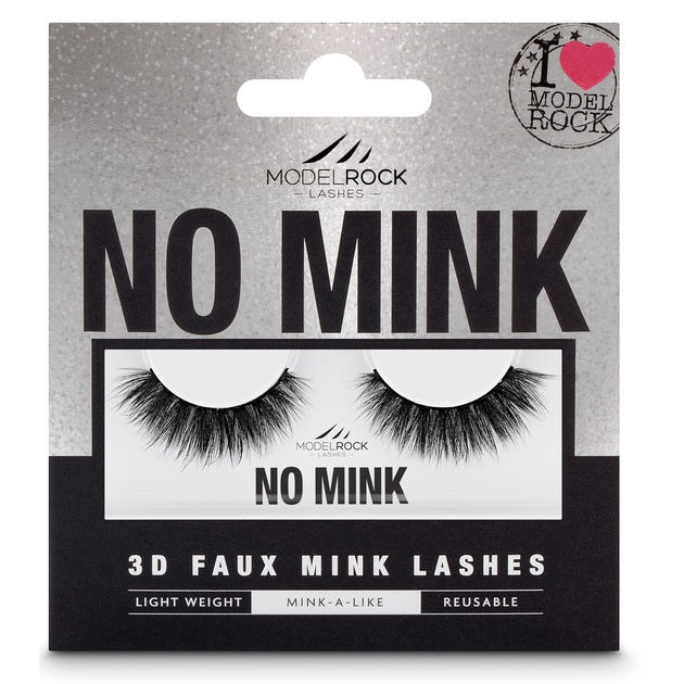 MODELROCK No Mink 3D Faux Mink Lashes - Miss Mischief