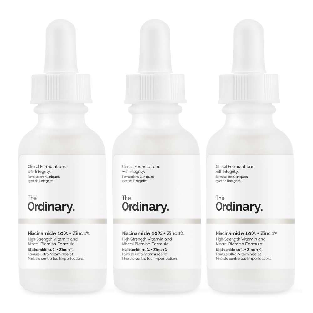 THE ORDINARY Niacinamide 3-Pack Bundle (3x30ml) (RRP $49.80)