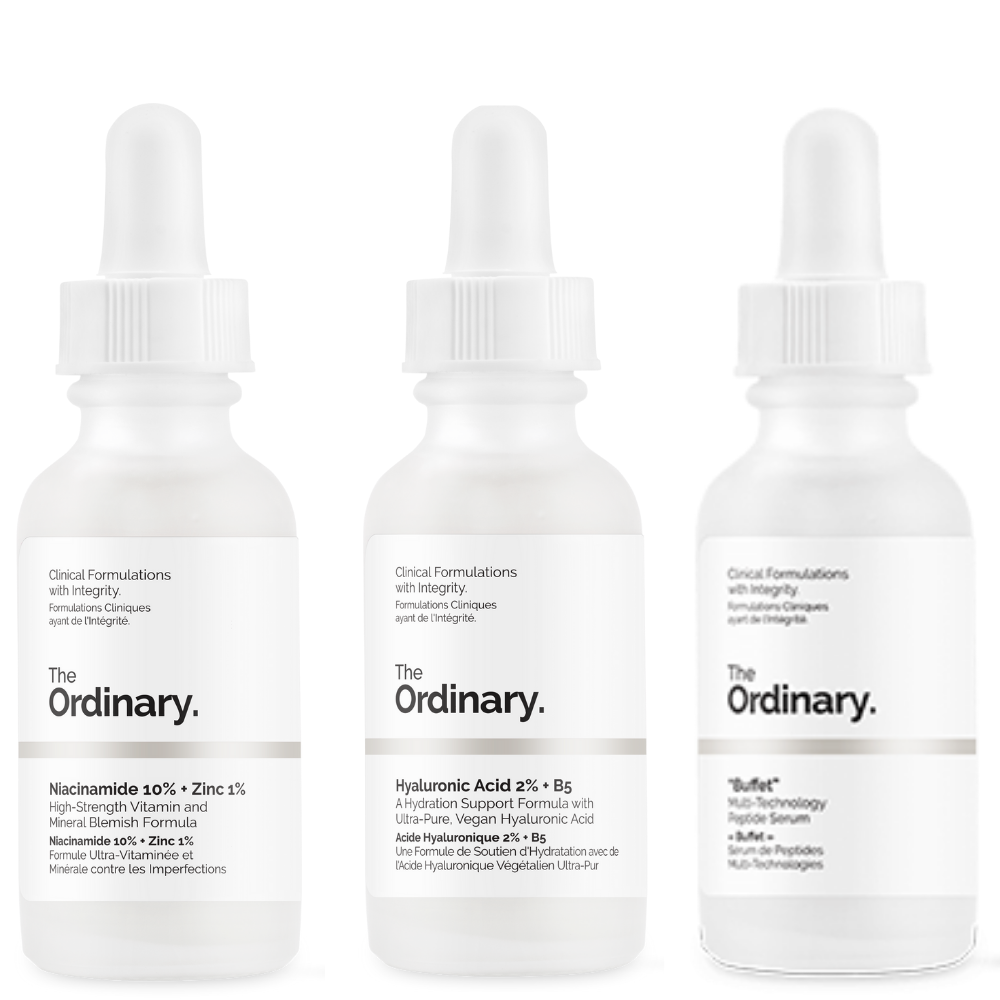 THE ORDINARY Power Trio Bundle (RRP $80.10)