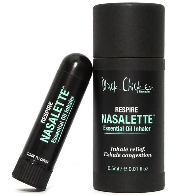 BLACK CHICKEN REMEDIES Respire Nasalette Natural Essential Oil Inhaler