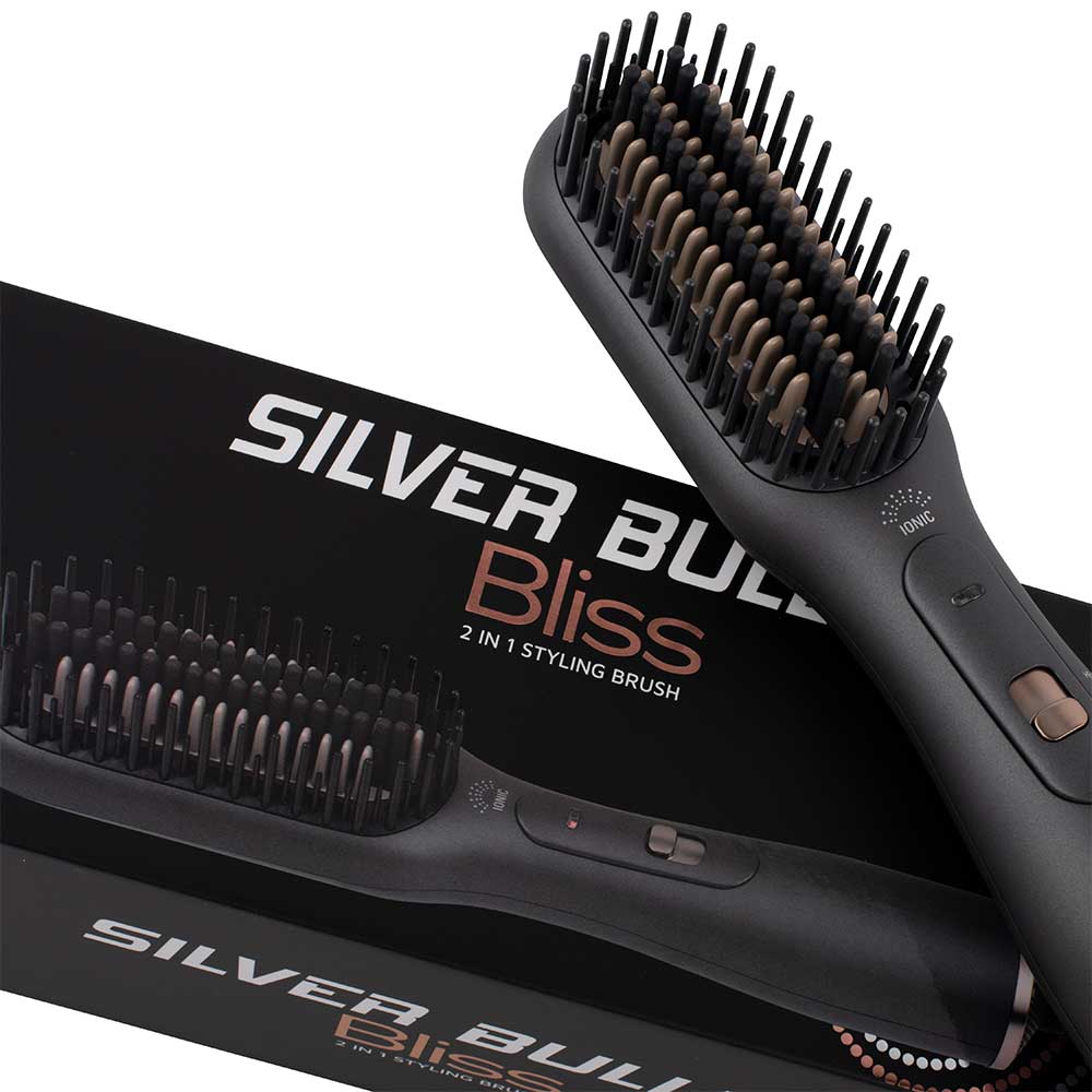 SILVER BULLET Bliss 2-in-1 Styling Brush