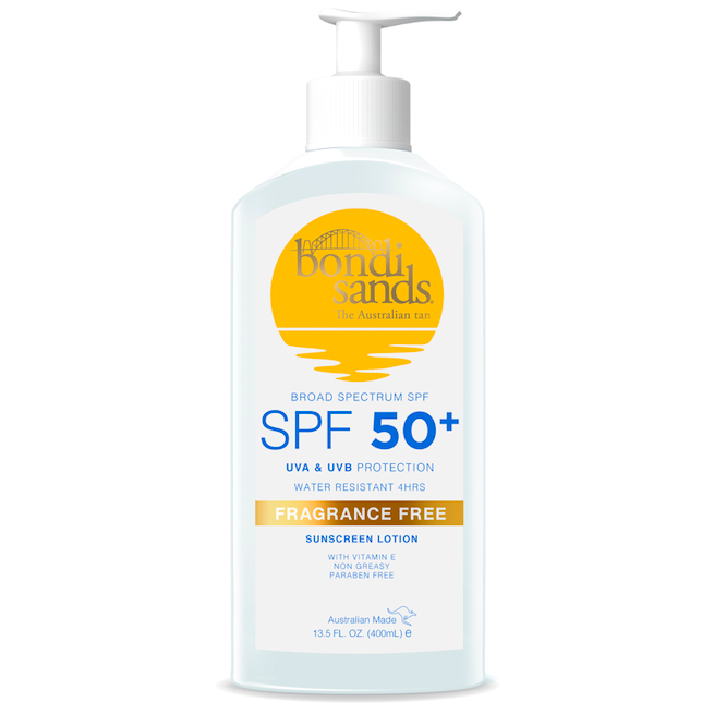 BONDI SANDS SPF 50+ Sunscreen Lotion - Fragrance Free (500 ml)