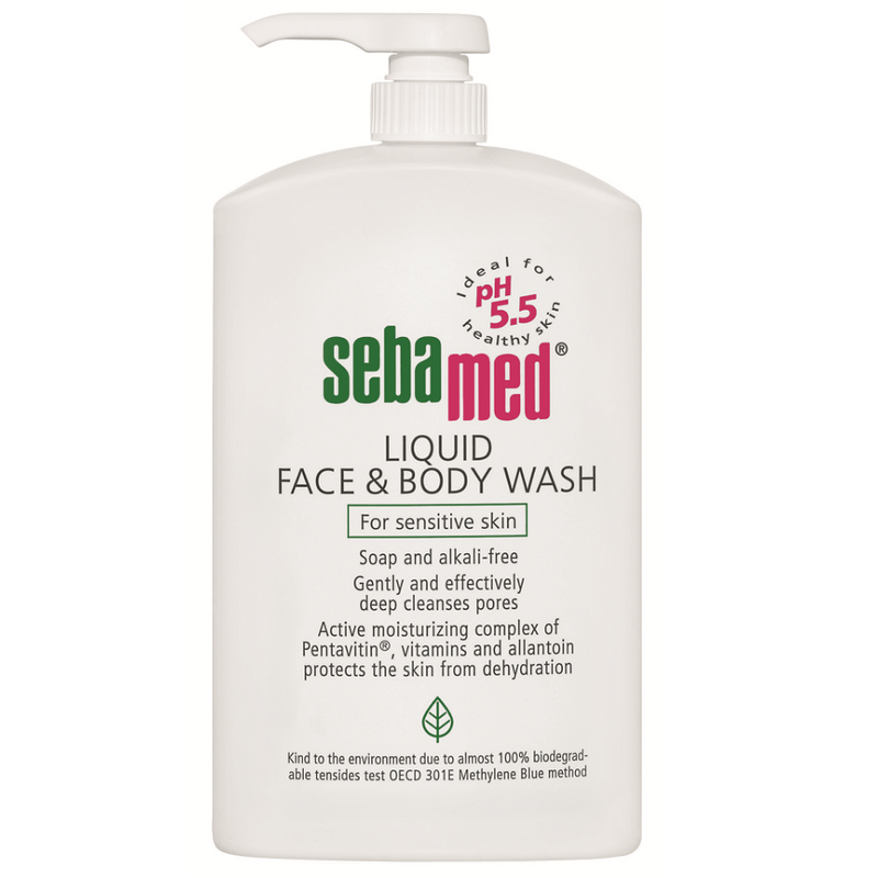 SEBAMED Liquid Face & Body Wash (1000 ml)