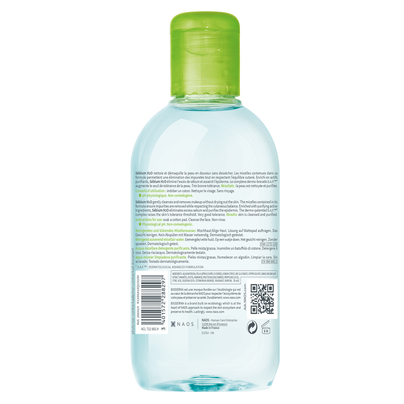 BIODERMA Sebium H2O Micellar Water (250 ml)