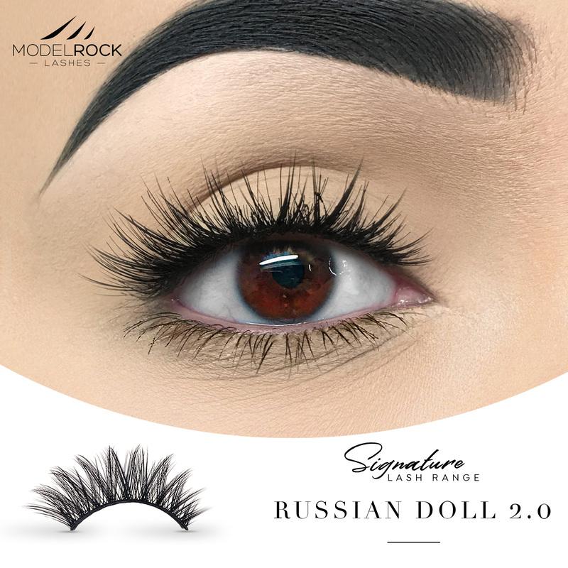 MODELROCK Signature Range Double Layered Lashes - Russian Doll 2.0