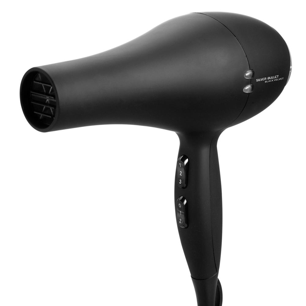 SILVER BULLET Black Velvet Hair Dryer