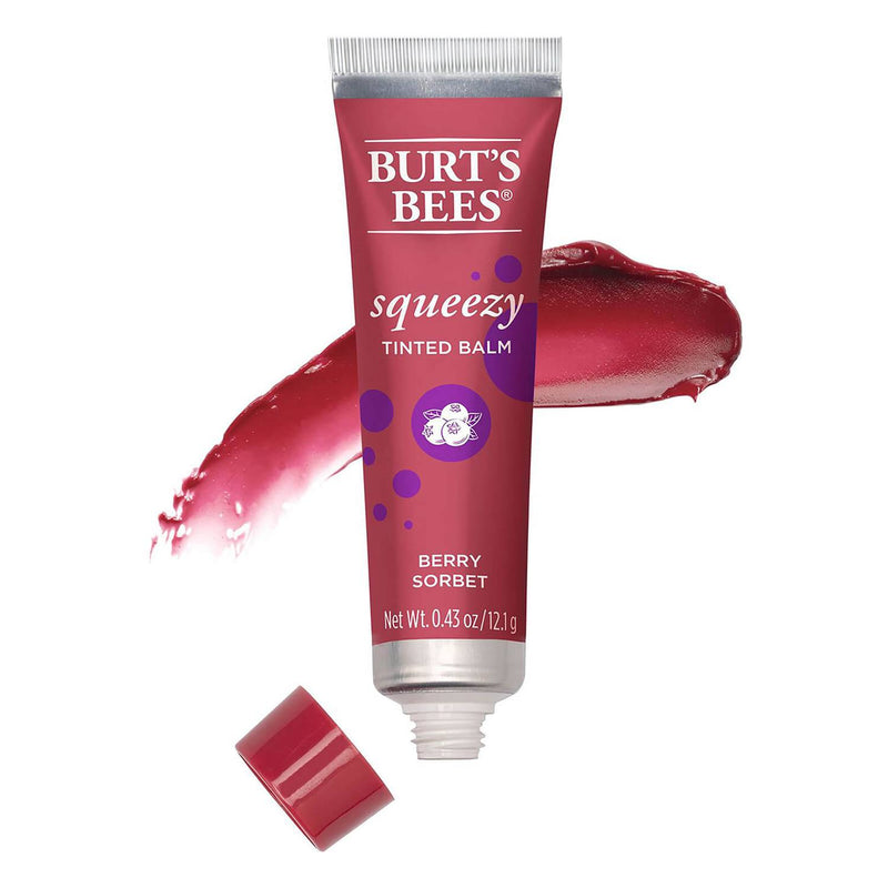 BURT'S BEES Squeezy Tinted Lip Balm - Berry Sorbet