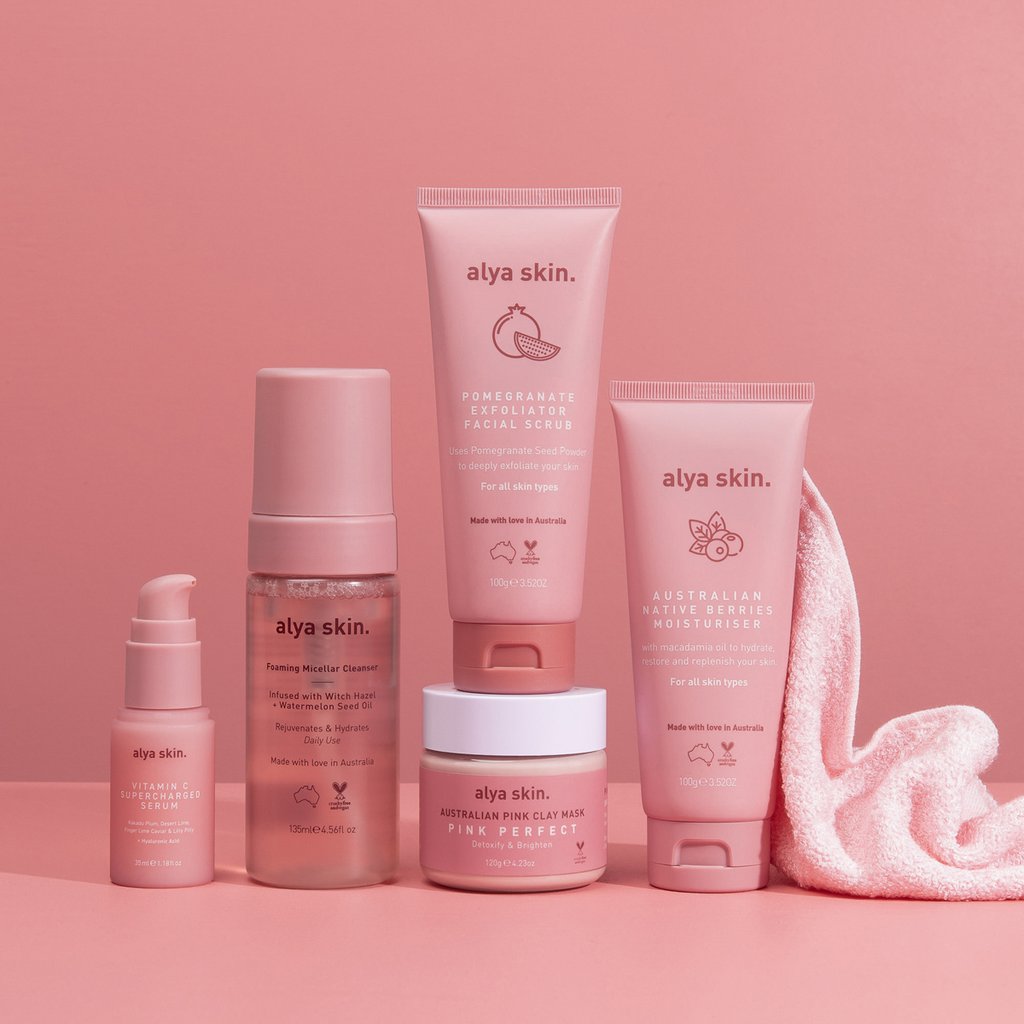 ALYA SKIN Supercharged Skincare Bundle (RRP $189.91)