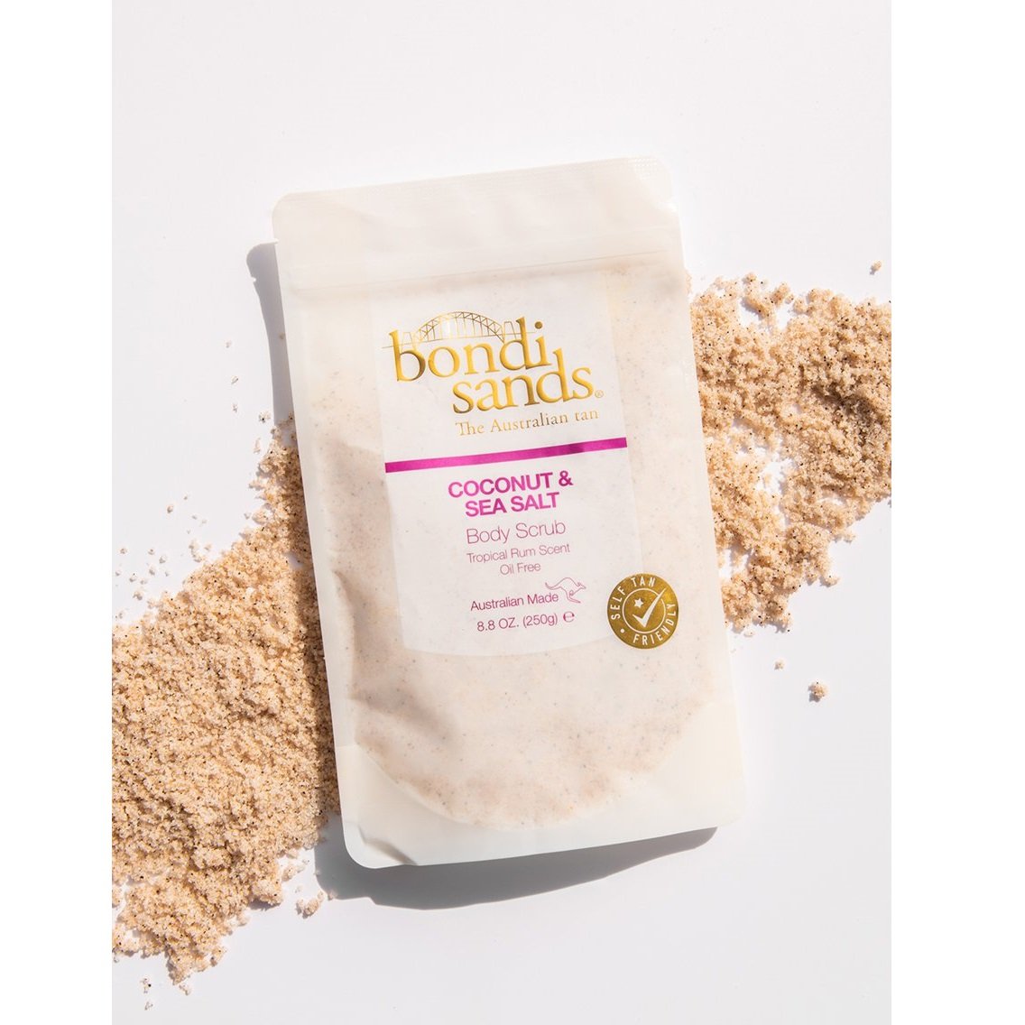 BONDI SANDS Tropical Rum Coconut & Sea Salt Body Scrub (250 g)