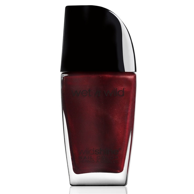 WET N WILD Wild Shine Nail Color - Burgundy Frost