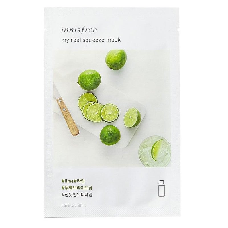 INNISFREE My Real Squeeze Mask - Lime