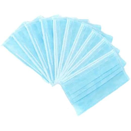 Protective 3 Ply Face Mask - 10 Pack